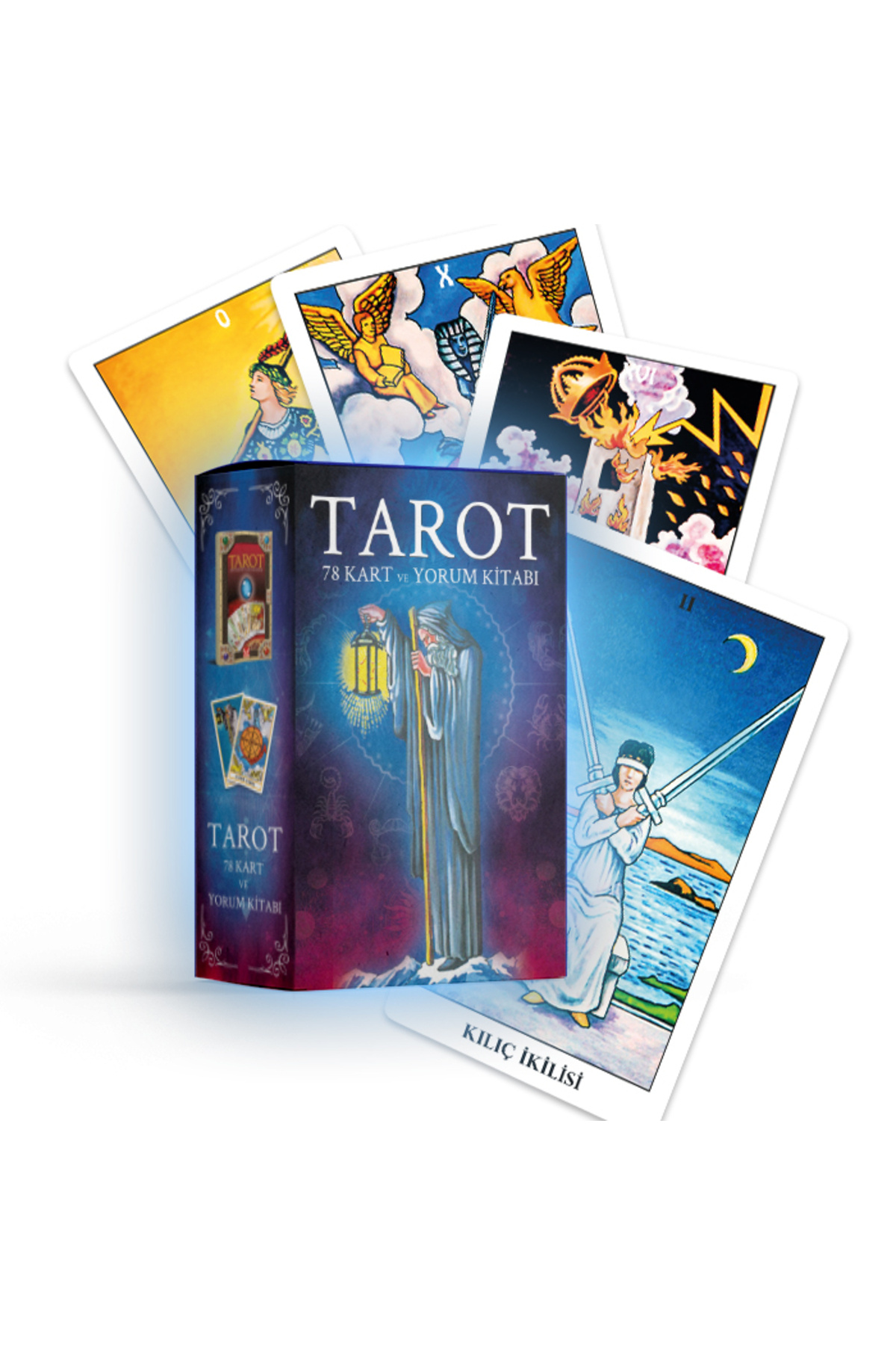 İkilem Yayınevi 78 Tarot Kartı Ve Yorum Kitabı / Klasik Tarot Destesi