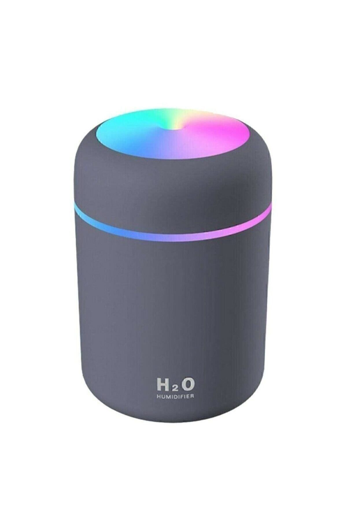 Hotkey H2O HUMİDİFİER 300 ml Ulrasonik Ledli Hava Nemlendirici Buhar Makinesi Ve Aroma Difüzörü