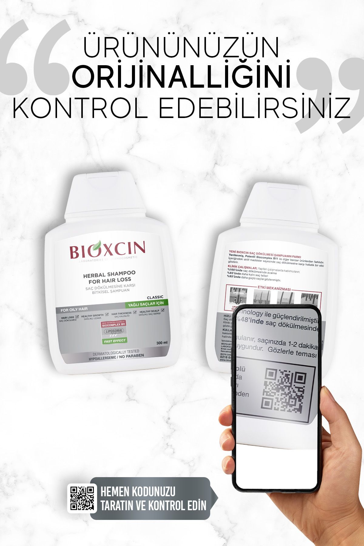Bioxcin-Genesis Yağlı Saçlar Için Şampuan 3x300 ml- 7