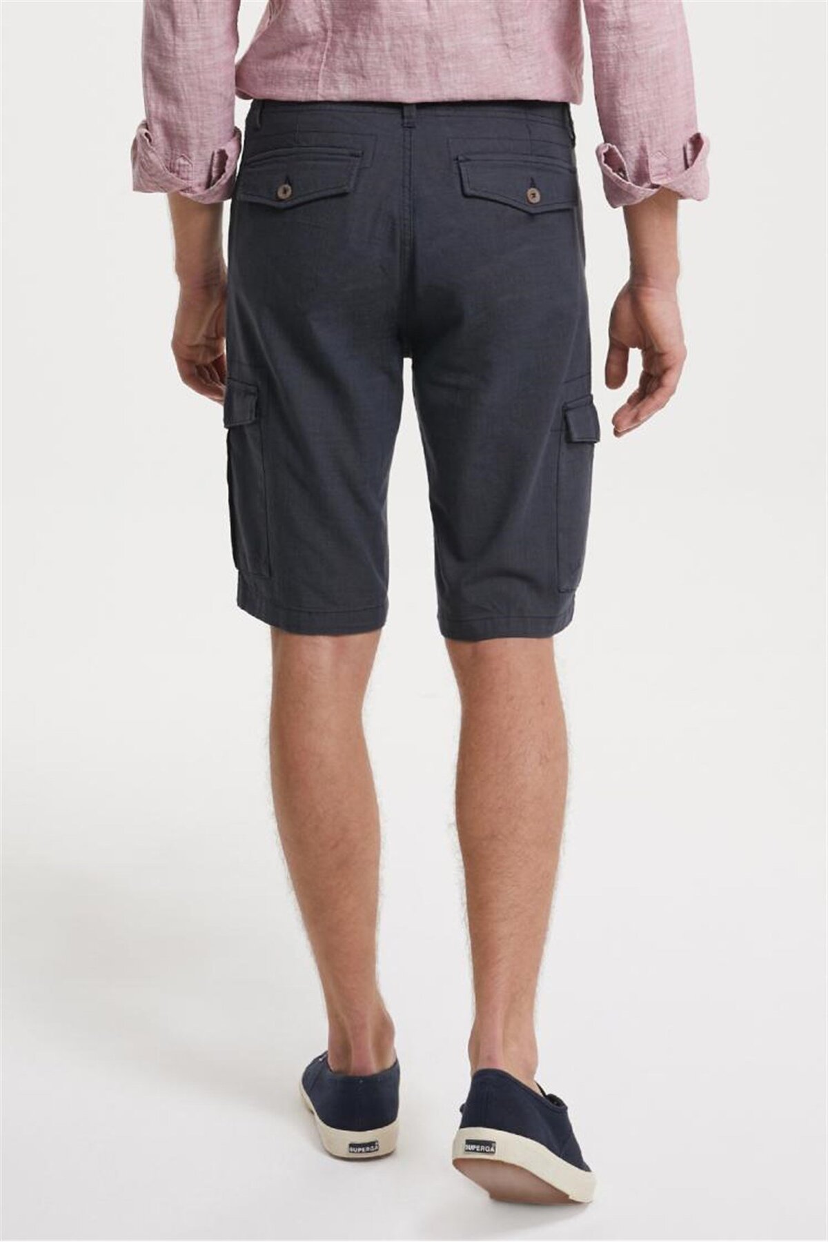 شلوارک مردانه راسته فاق نرمال | لی کوپر Lee Cooper TYC00234926755 - تصویر 4