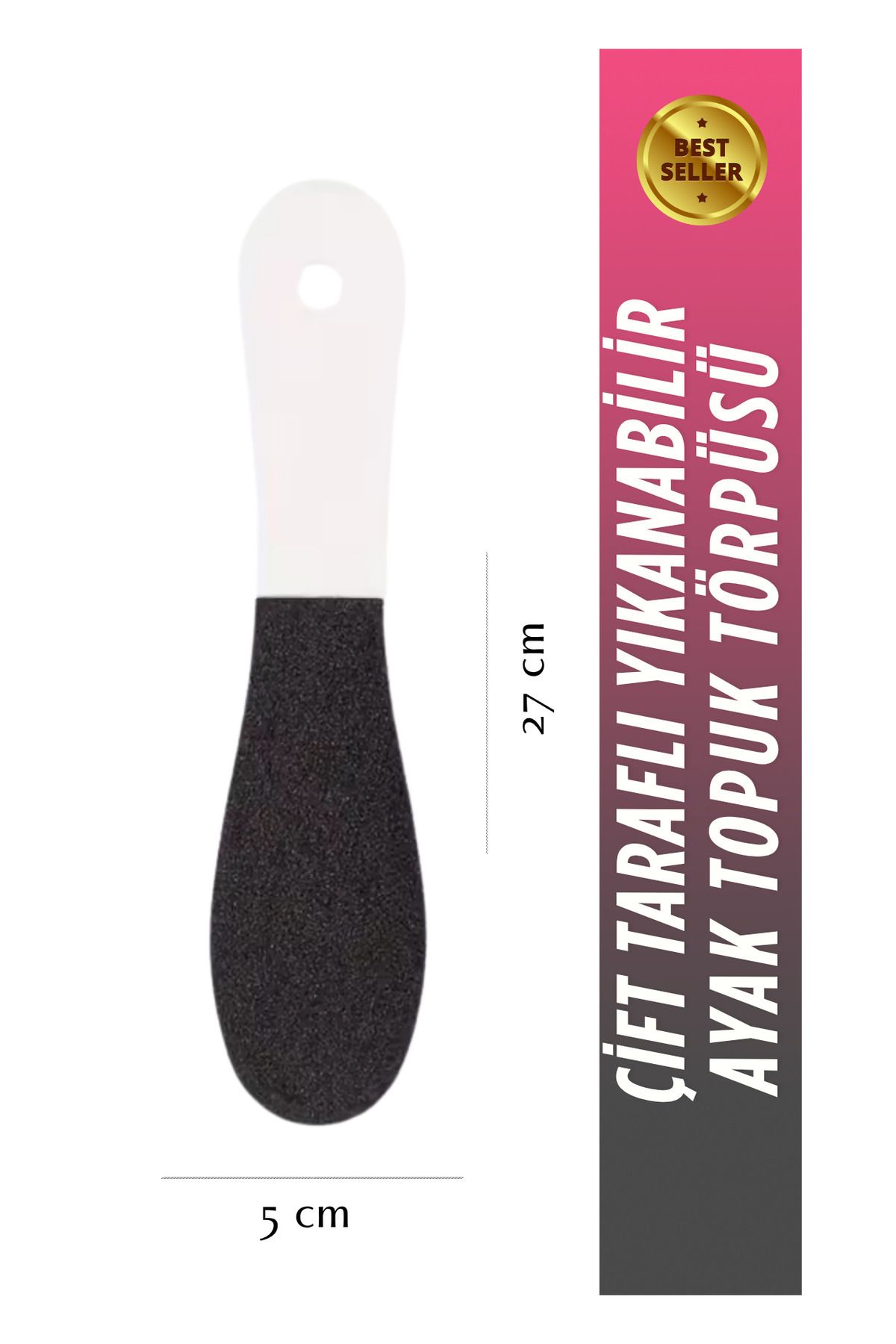 Rulia Professional Ayak Topuk Törpüsü Çift Taraflı