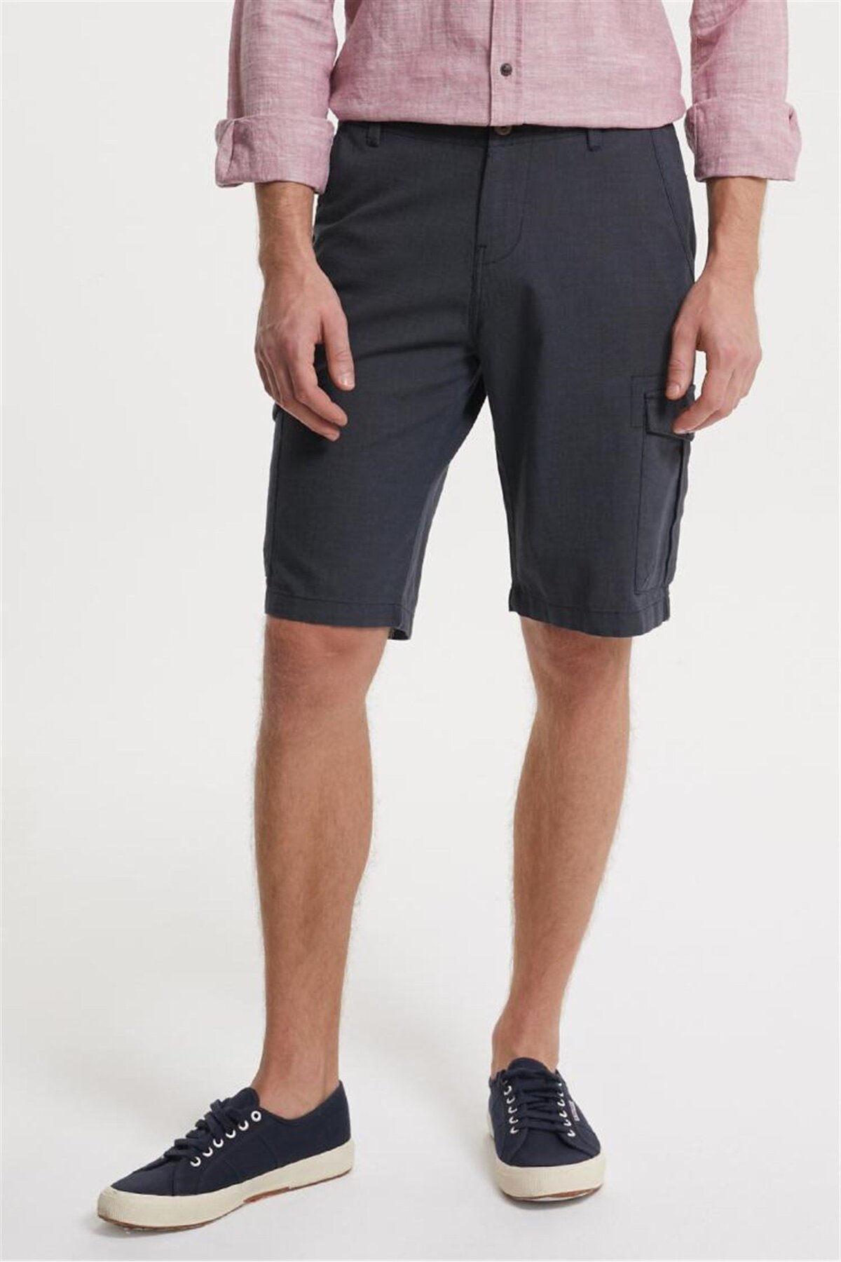 شلوارک مردانه راسته فاق نرمال | لی کوپر Lee Cooper TYC00234926755 - تصویر 2