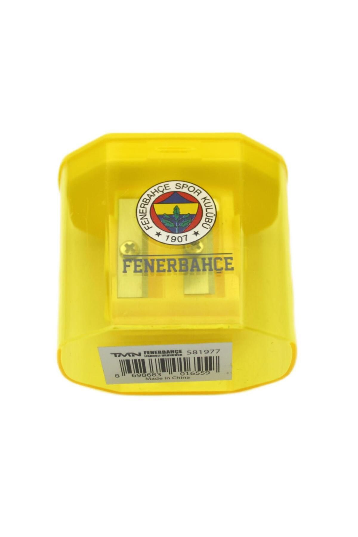 Fenerbahçe Çift Bıçaklı (Gözlü) Hazneli Dikdörtgen Kalemtraş 581997