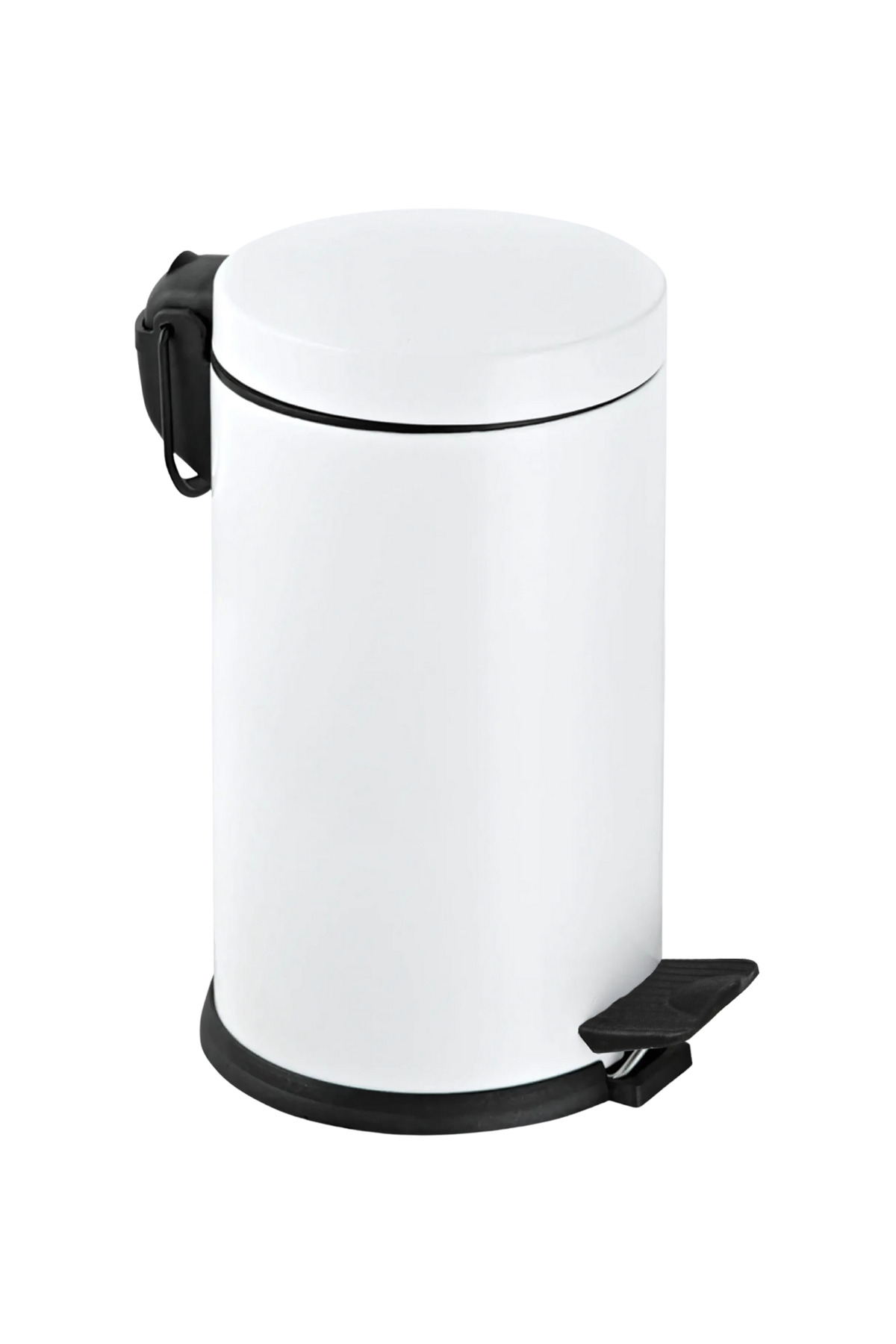 Pedal Trash Can White 16 Lt