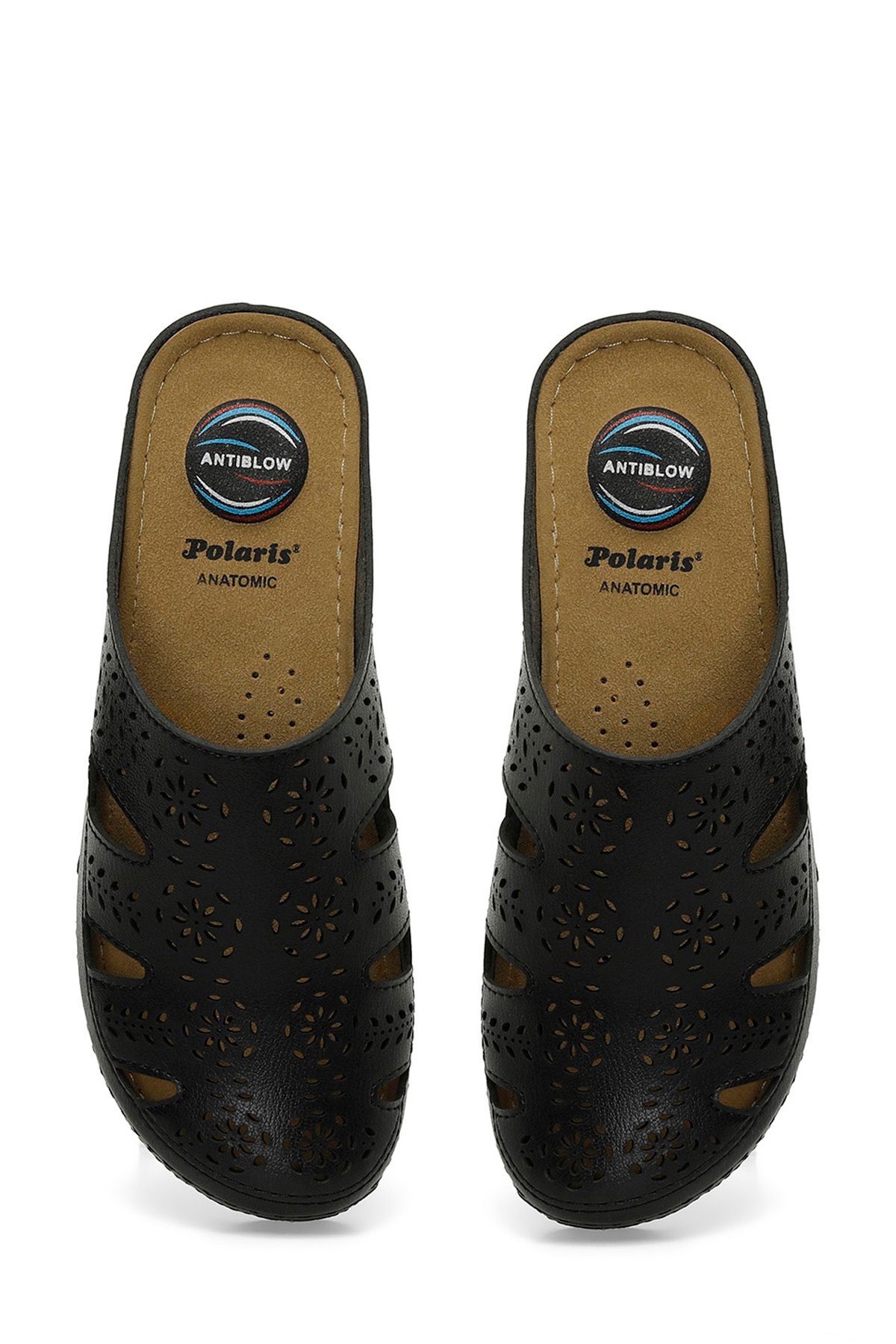 Polaris-164347.Z4Fx Black Women's Slippers 4