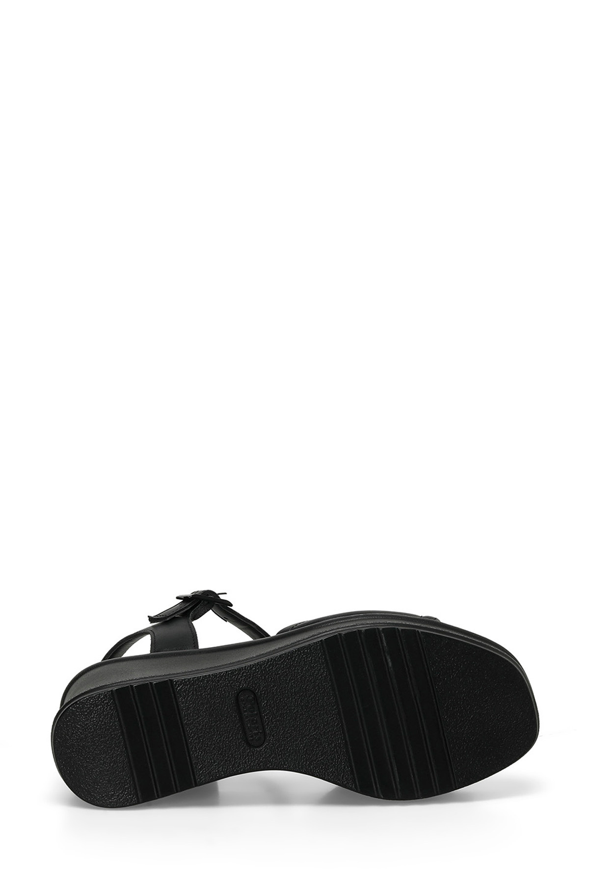 Polaris 323154.Z 4FX Siyah Kadın Dolgu Topuk Sandalet - Fiyatı, Yorumları