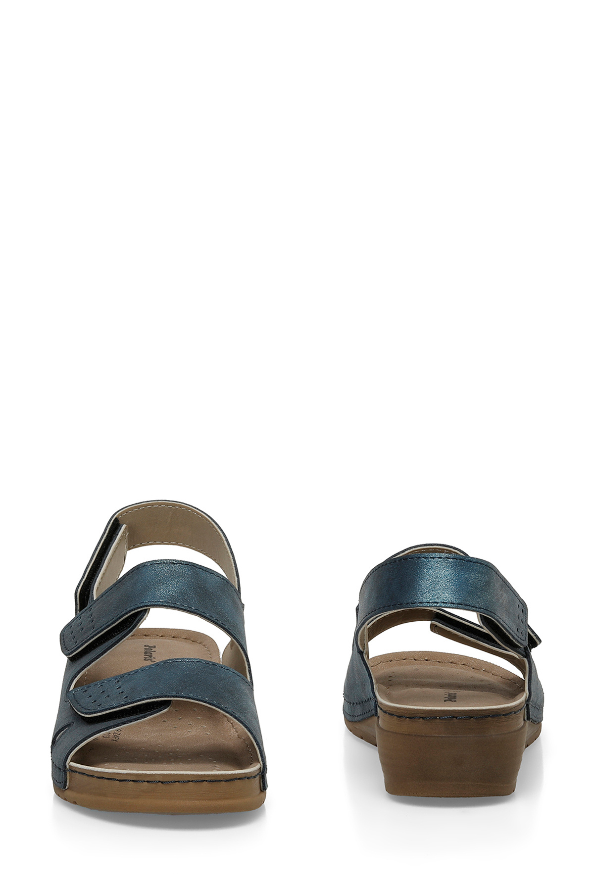 Polaris-166359 .Z4FX Marineblaue Damen-Komfortsandalen 5