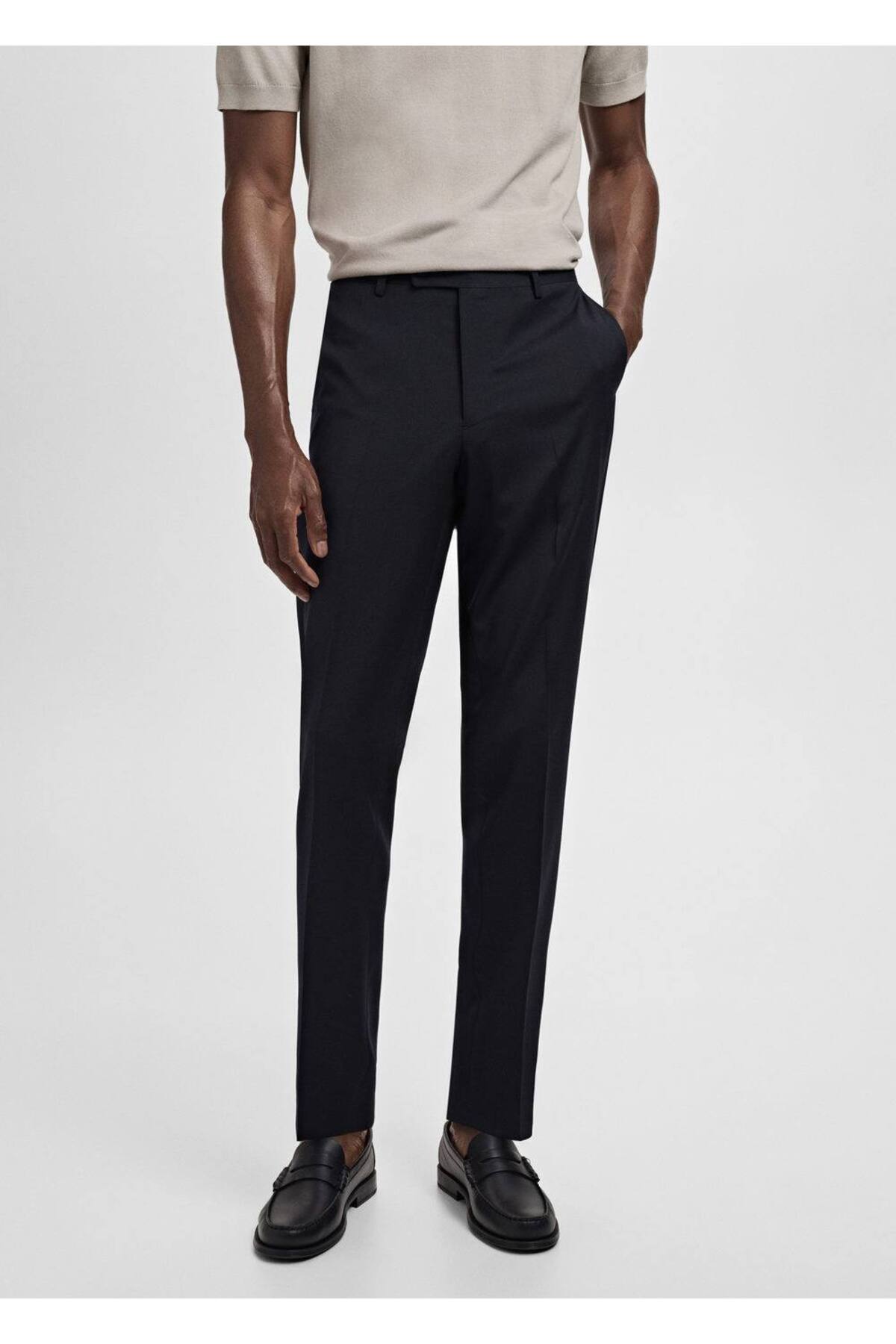 Turin %100 saf yün pantolon