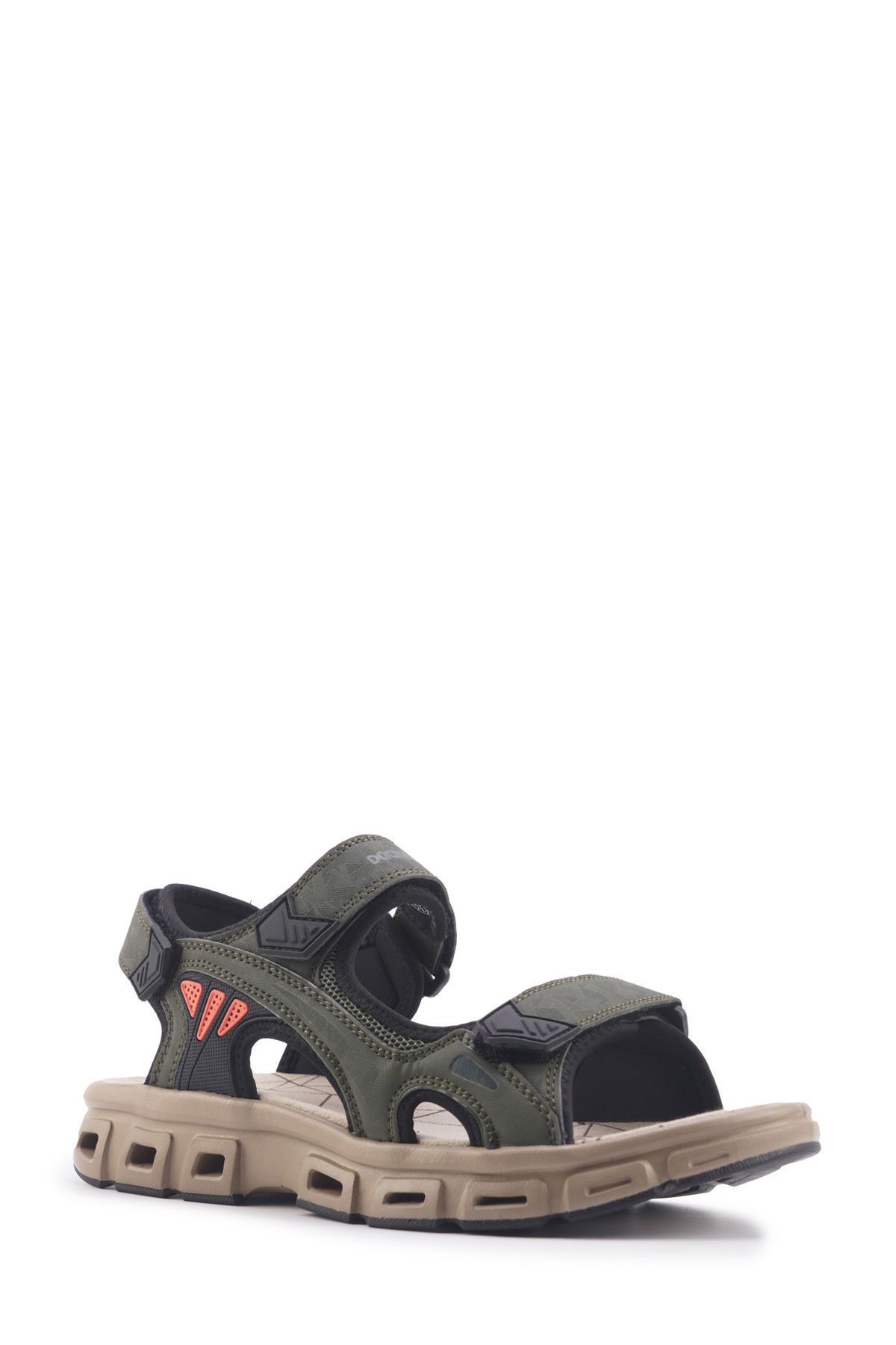 صندل سبز مردانه 236810 4fx Sandals خاکی اورجینال Dockers