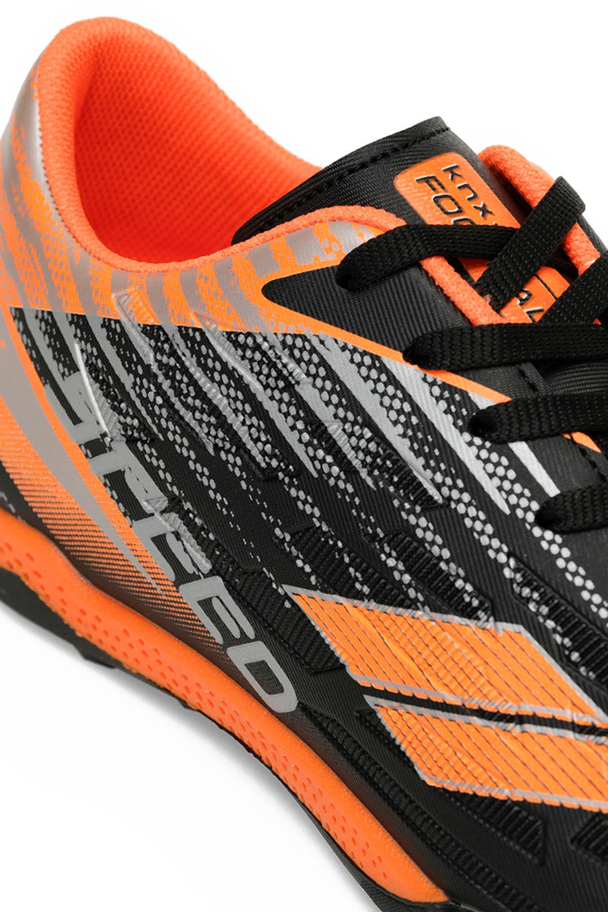 Kinetix-Speed Tf 4Pr - Black Unisex Astroturf and Field Shoes 7