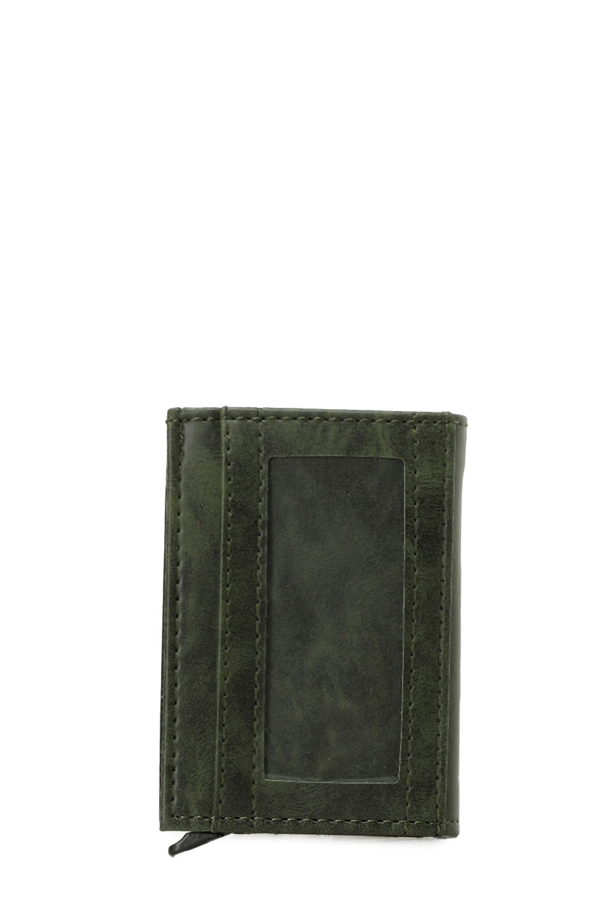lumberjack-T Lux Slide Card 5Fx Khaki Men's Wallet 2