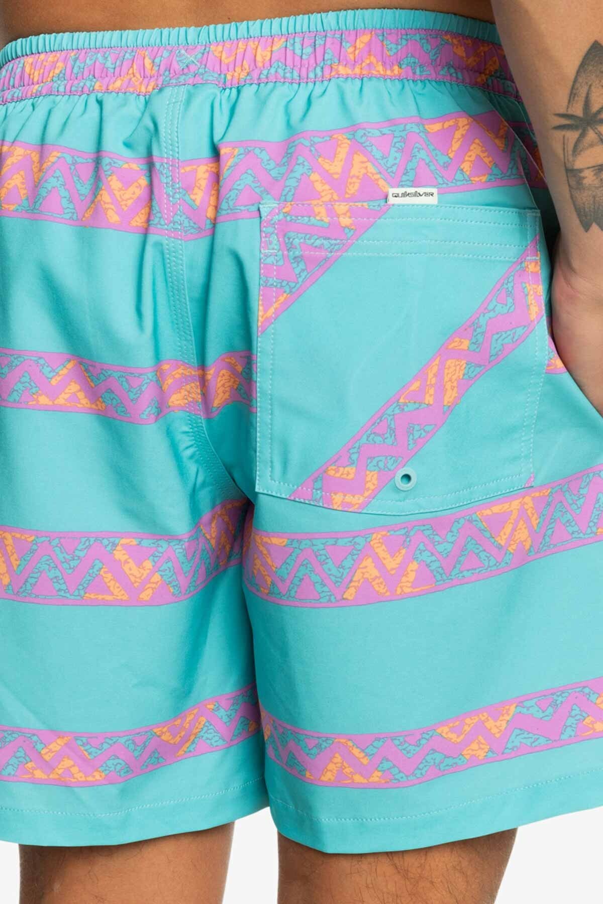 Quiksilver-TAKUSBCKVL17  JAMV BHA6 Mavi Erkek Deniz Şortu 2