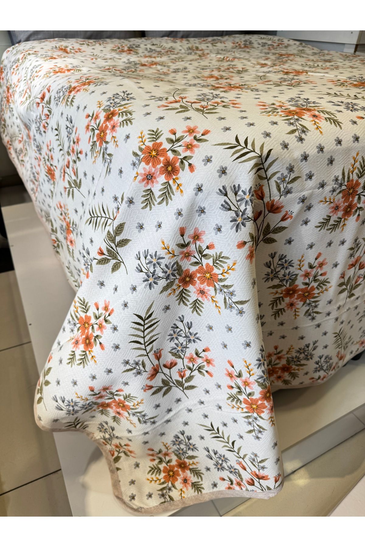 ŞENER HOME GelincikDesen Baskılı 150x240 Cm. Tek Kişilik Tek Pike