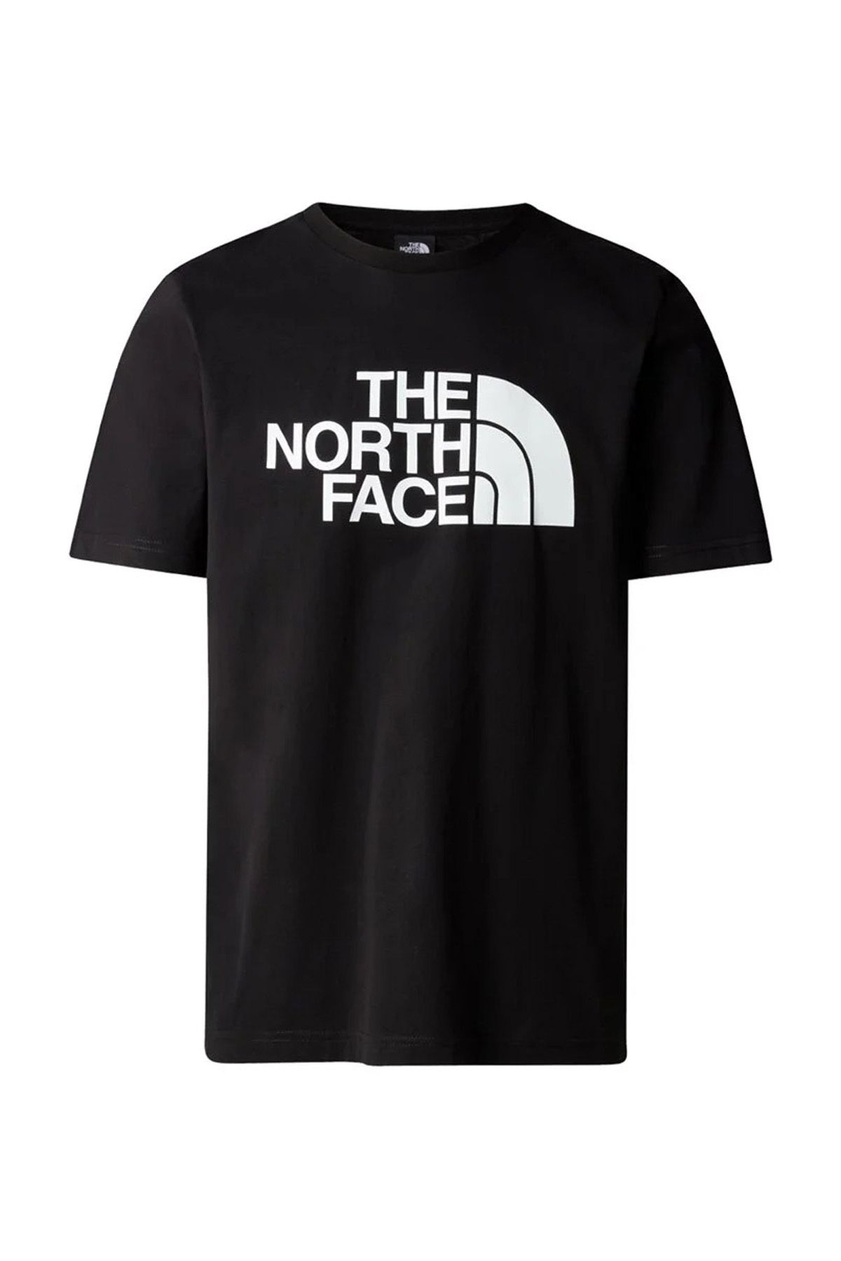 تی شرت مشکی مردانه یقه دوچرخه سیاه طرح دار NF0A8955JK31_M S Half Dome Tee The North Face