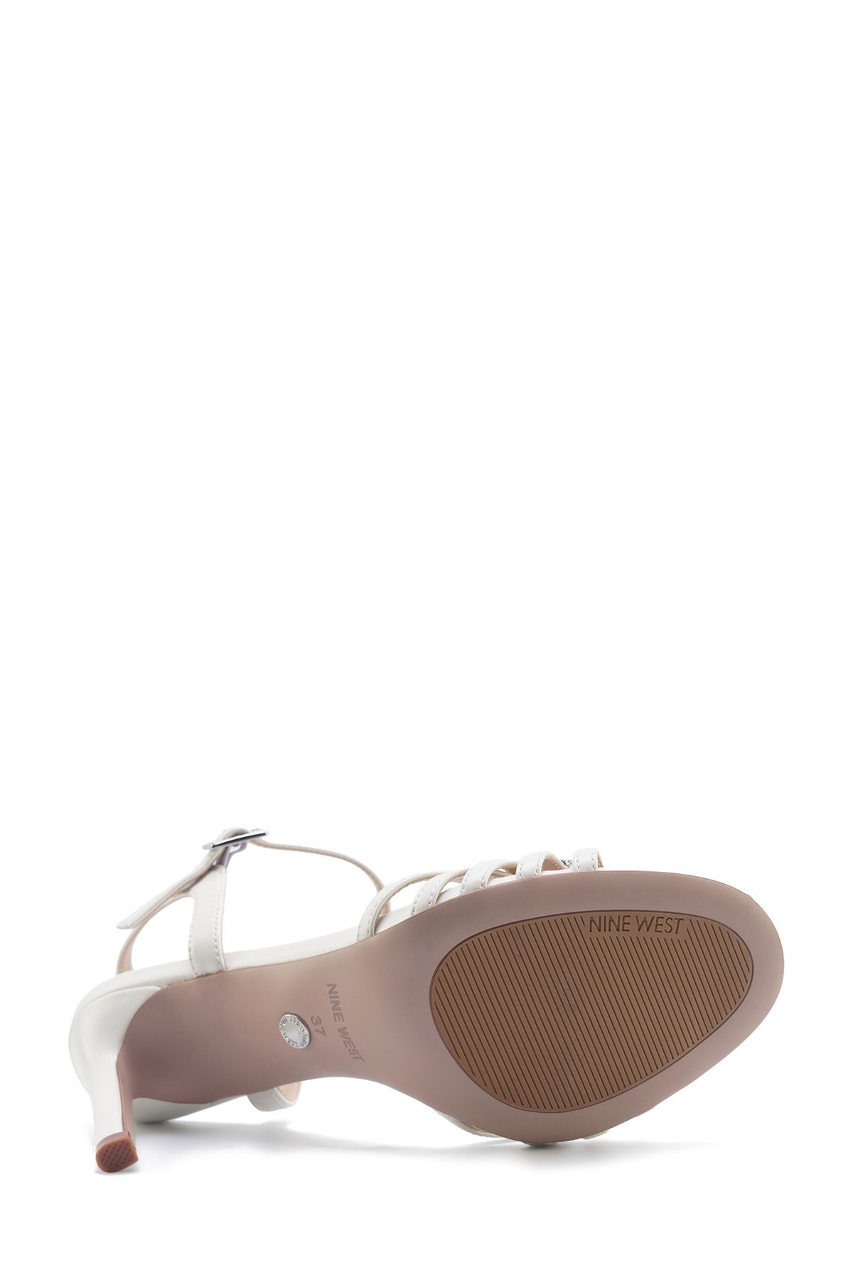 صندل سفید زنانه 5FX اورجینال Nine West