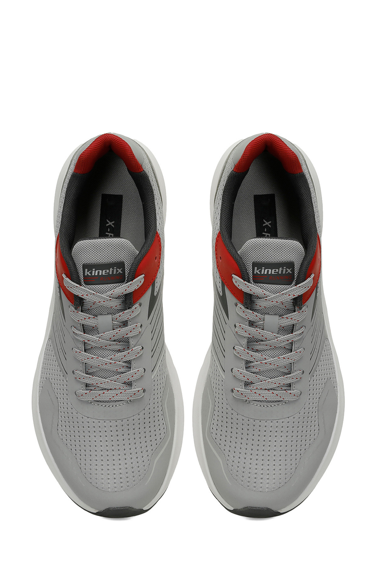 Kinetix-Sophistic Tx 5Fx Gray Men's Running Shoes 4