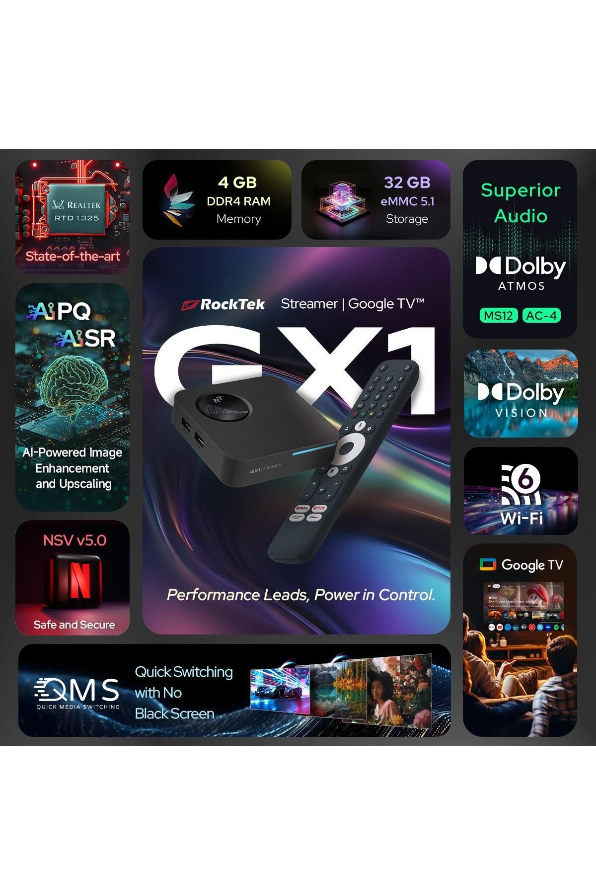 Rocktek-Gx1-ai صندوق تلفزيون أندرويد للذكاء الاصطناعي 6