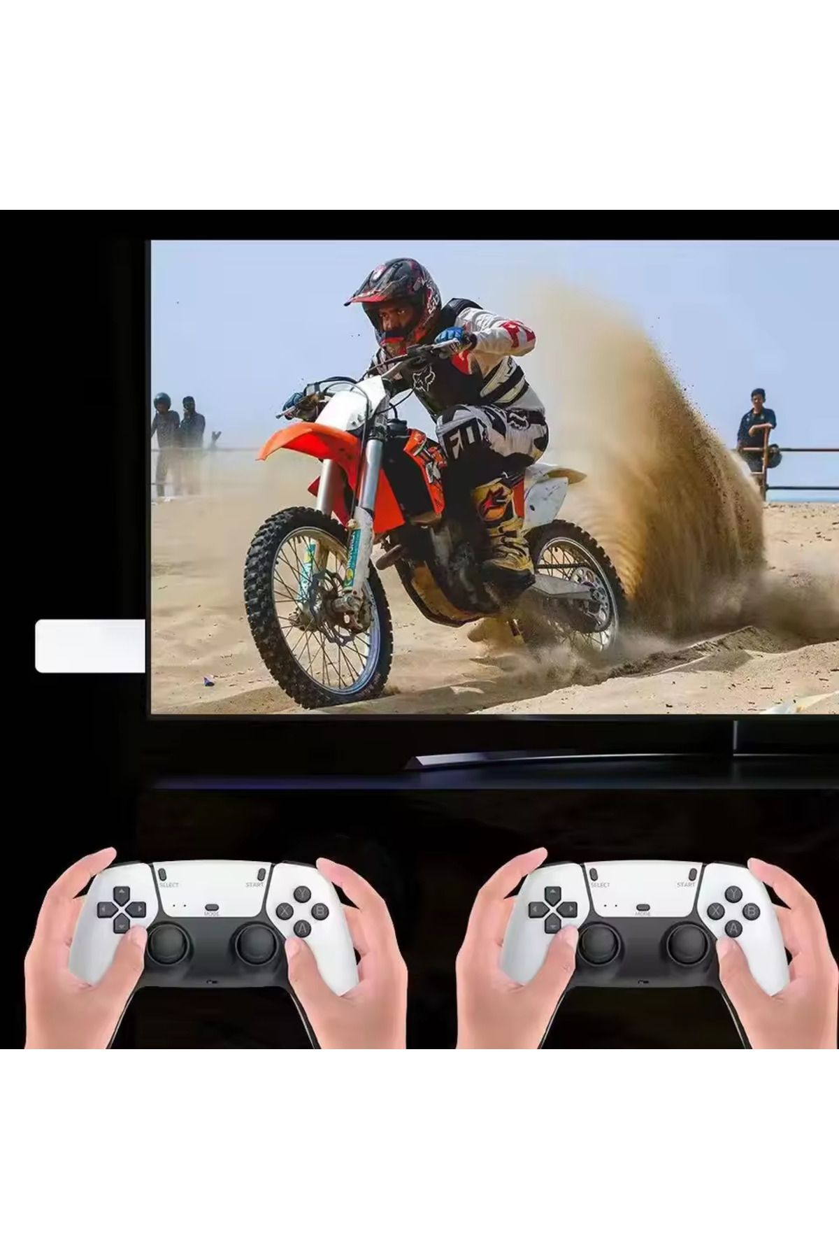 Choice-Cn M15 Game Stick Mini Handheld Game Console Wireless Gamepads64g20000 Retro Game 6