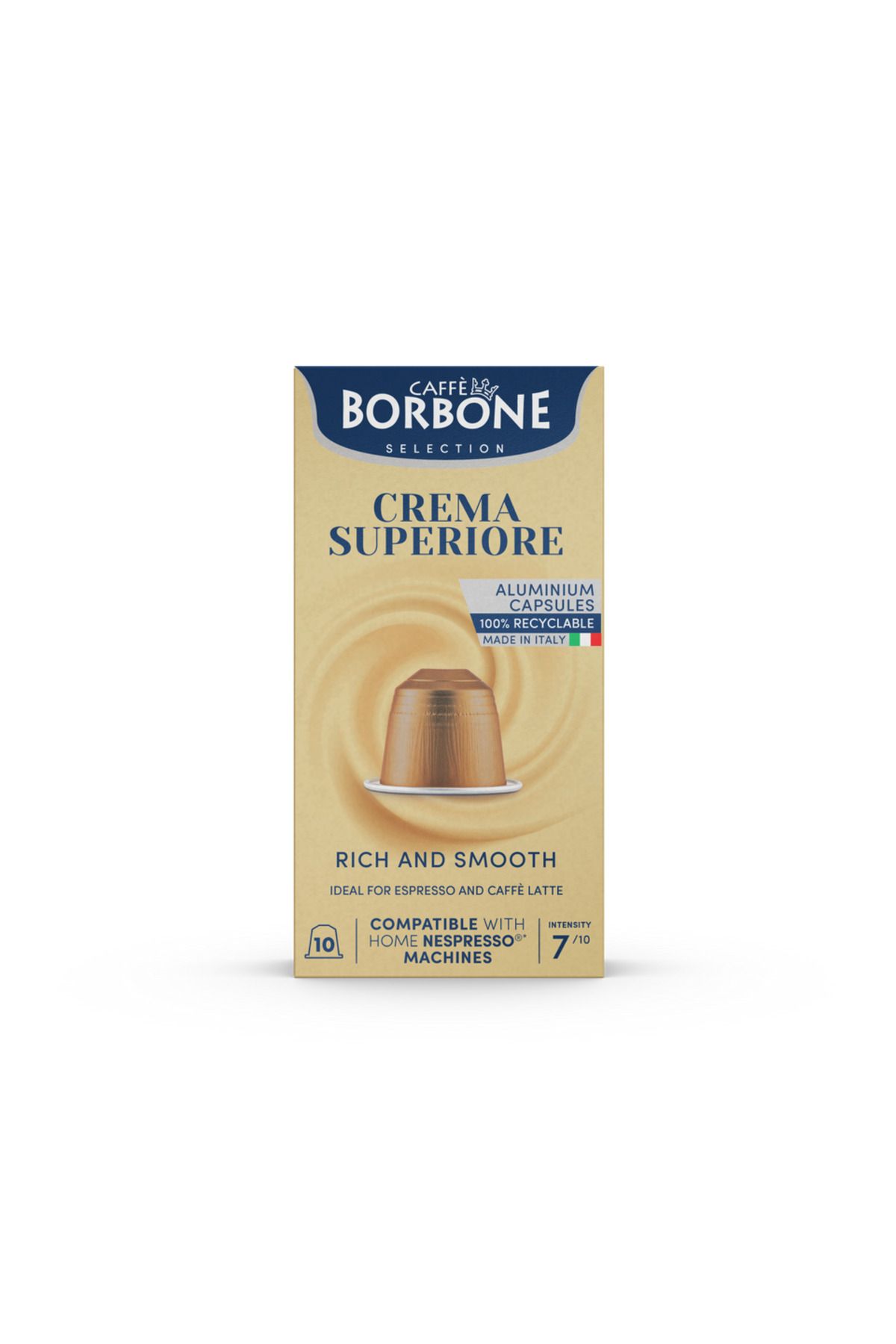 Caffe Borbone Crema Superiore Alüminyum Kapsül 10