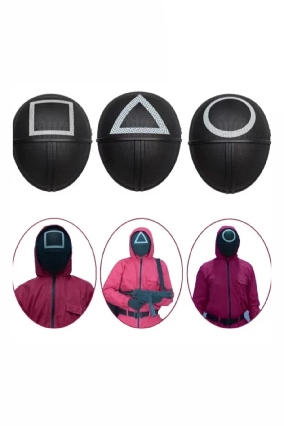 Metaverse-Squid Game Soldier Mask Set of 3 2