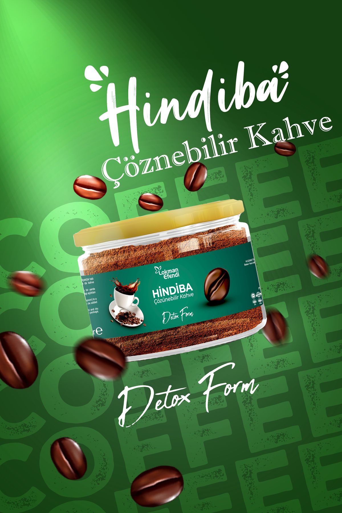 Lokman Efendi Hindiba Çözünebilir Kahve 100 gr