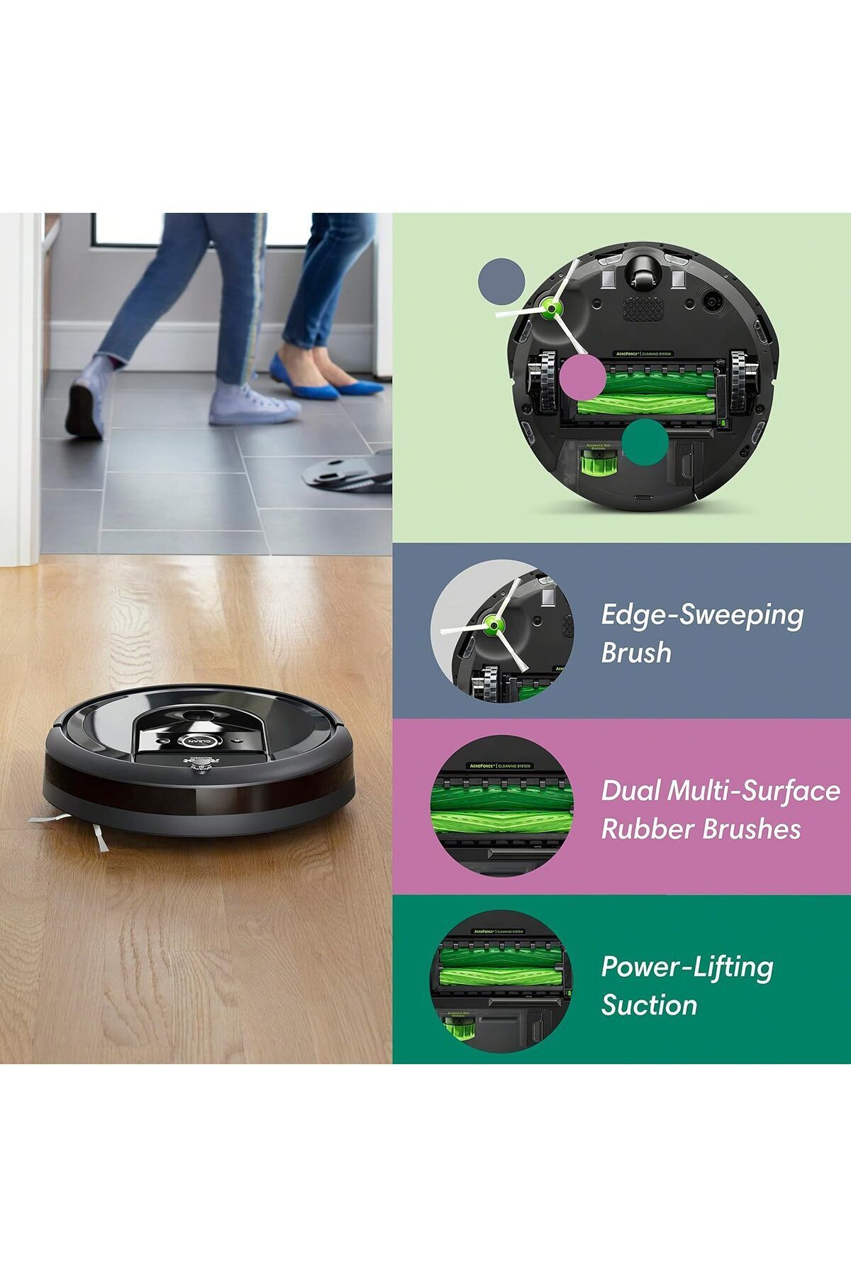 iRobot-Roomba i7+ (7550) Robot Vacuum with Automatic Dirt Disposal 3