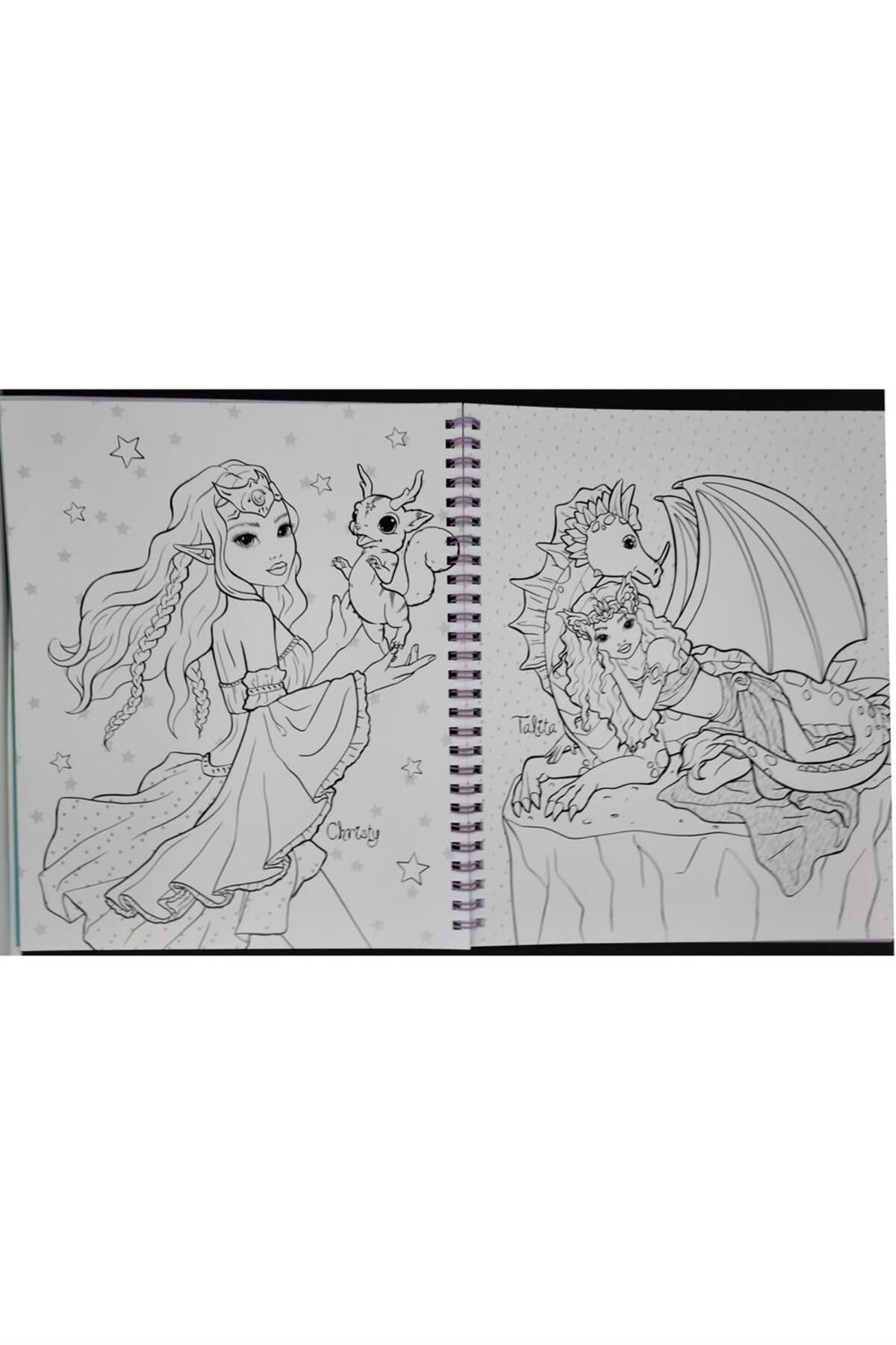 Top Model-Topmodel Coloring Book With R N/a 5