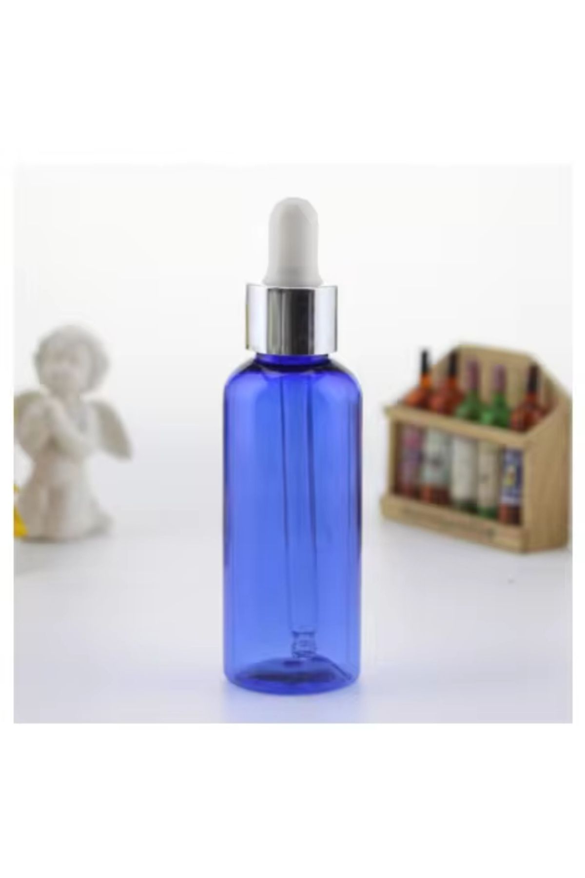 AQUAREAL Aquarel Mavi 50 ml Damlalıklı Cam Şişe 9’lu Set - Kozmetik ve Hobi