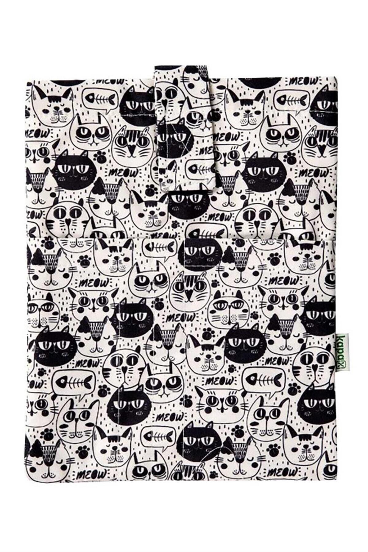 Book Case with Mona Pocket - Black Cat