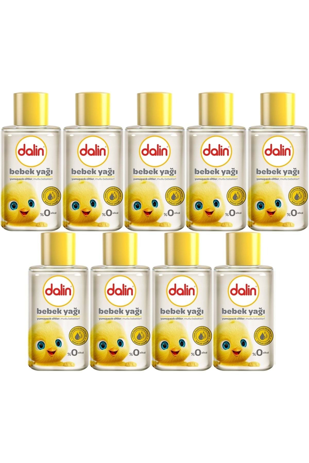 Dalin Bebek Yağı 50ml Klasik Mini (9 LU SET)