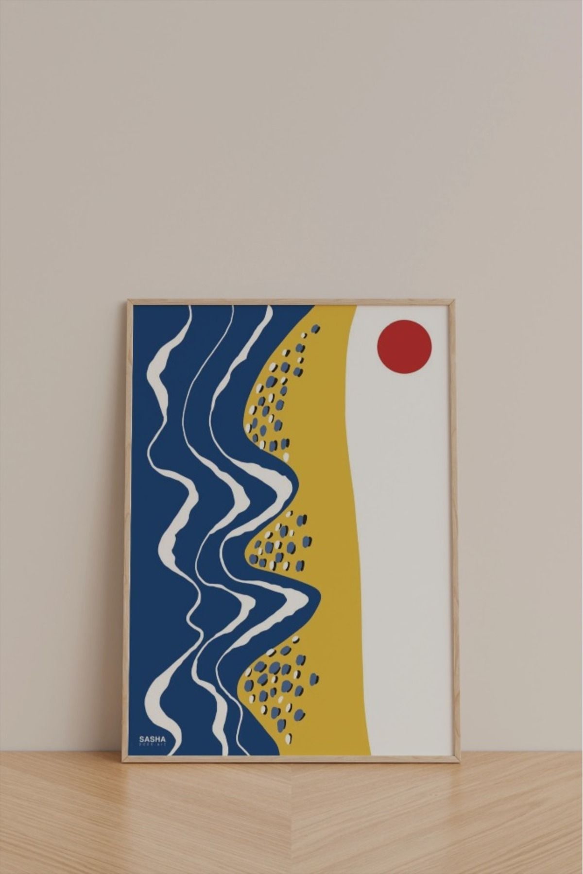 Sasha Art Çerçevesiz Poster, Duvar Dekorasyonu, (30 X 40 CM)