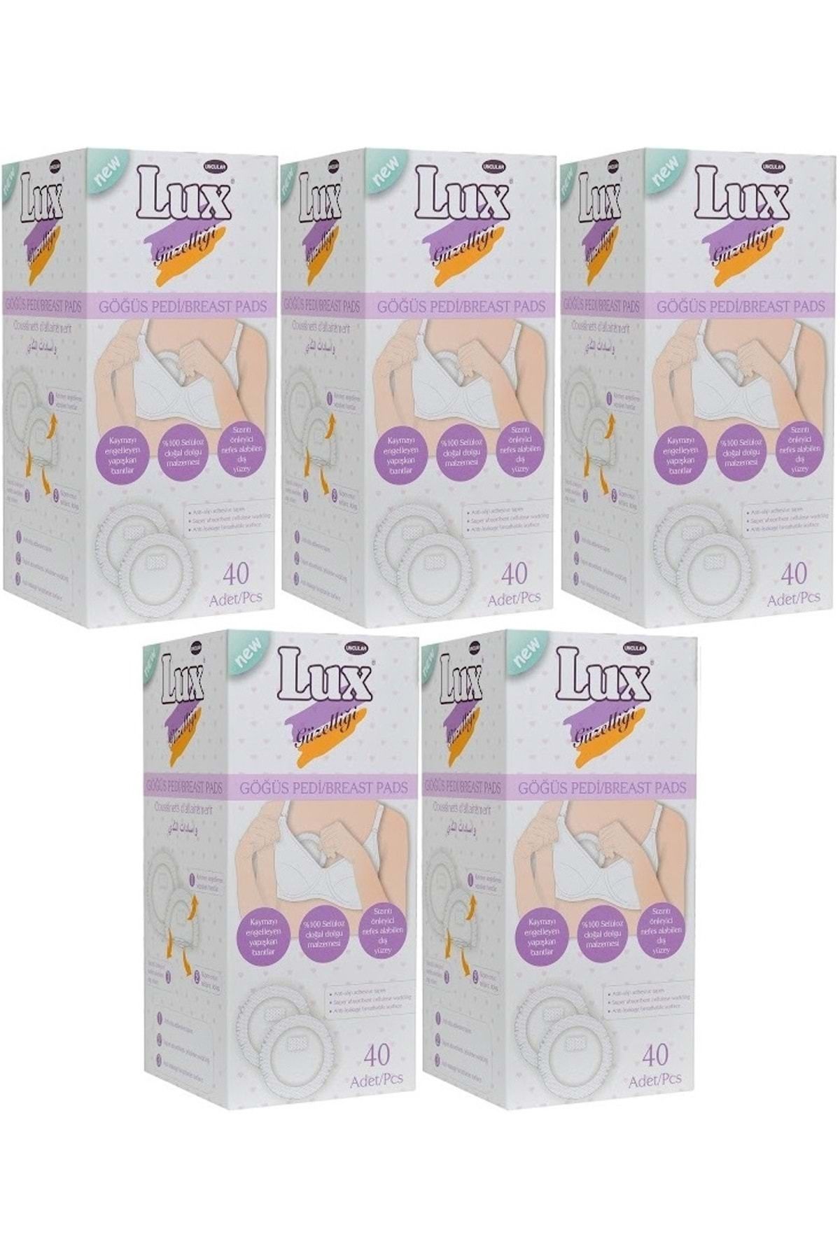LUX Göğüs Pedi 200 Adet (5PK*40)