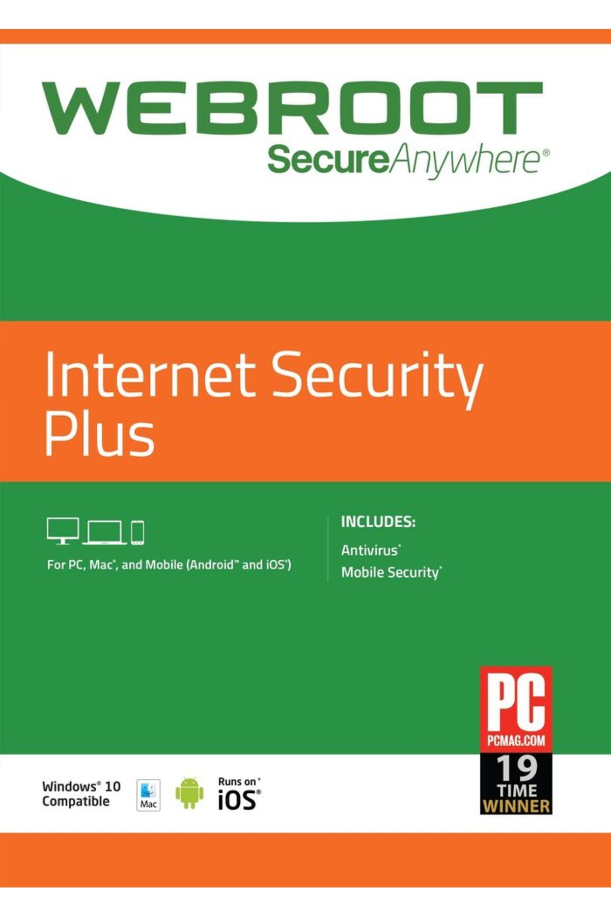 WEBROOT Internet Security Plus 3 Cihaz 1 Yıl - Dijital Kod (Windows,mac,android,ios)