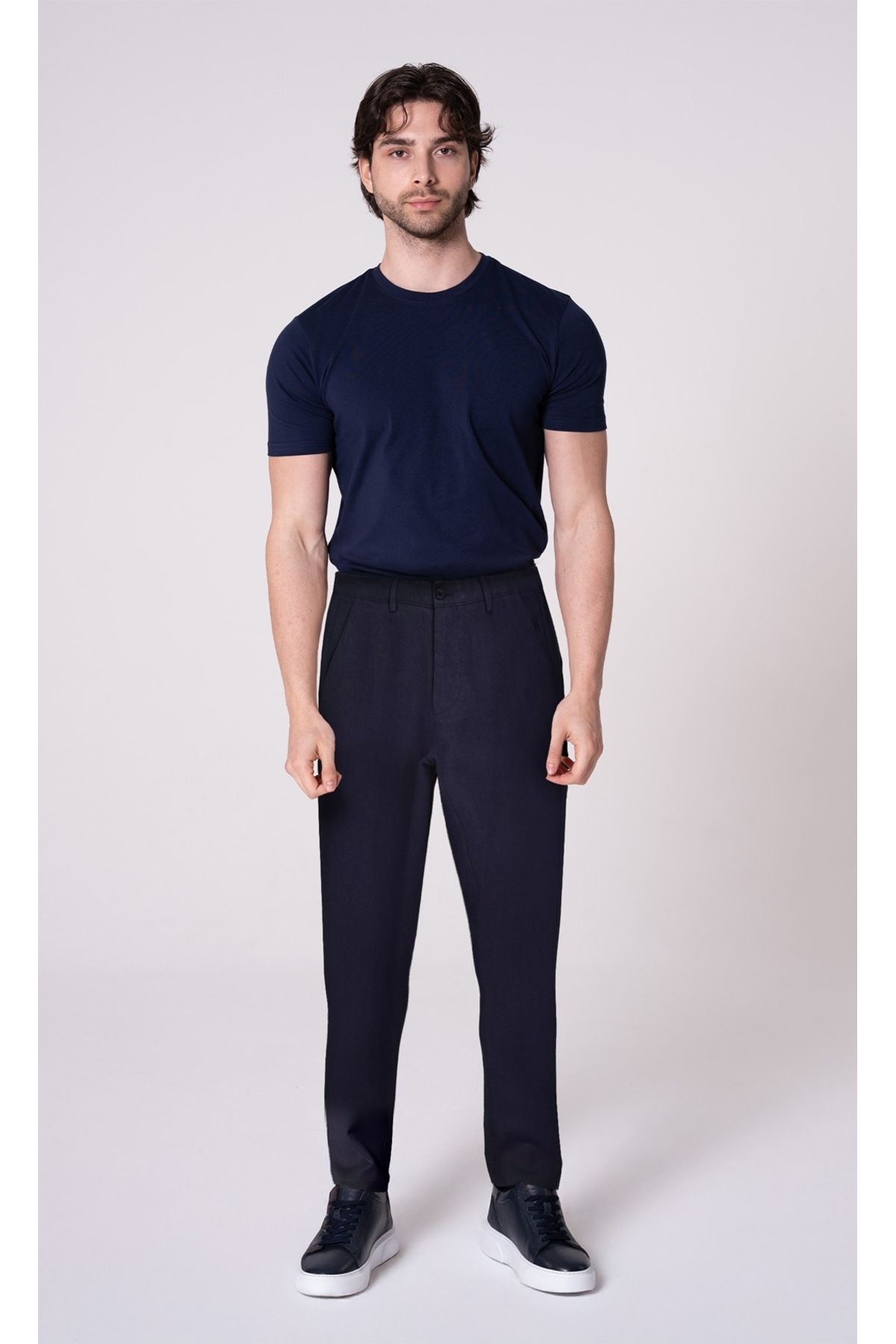 CRAFTLABEL Yeni Sezon Erkek %100 Keten Pantolon- Cepli, Terletmez