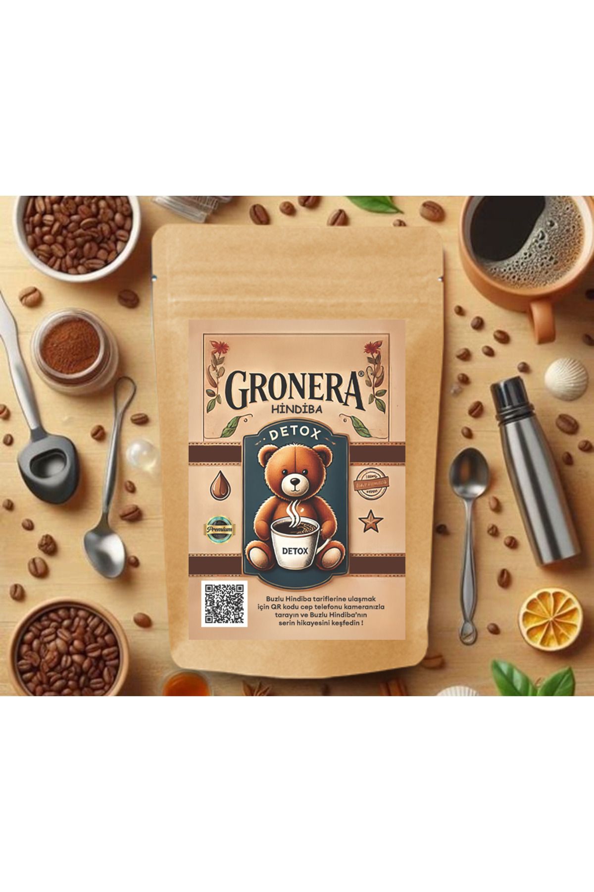 Gronera Buzlu Hindiba (250G) 100 Bardak & 100 Tarif