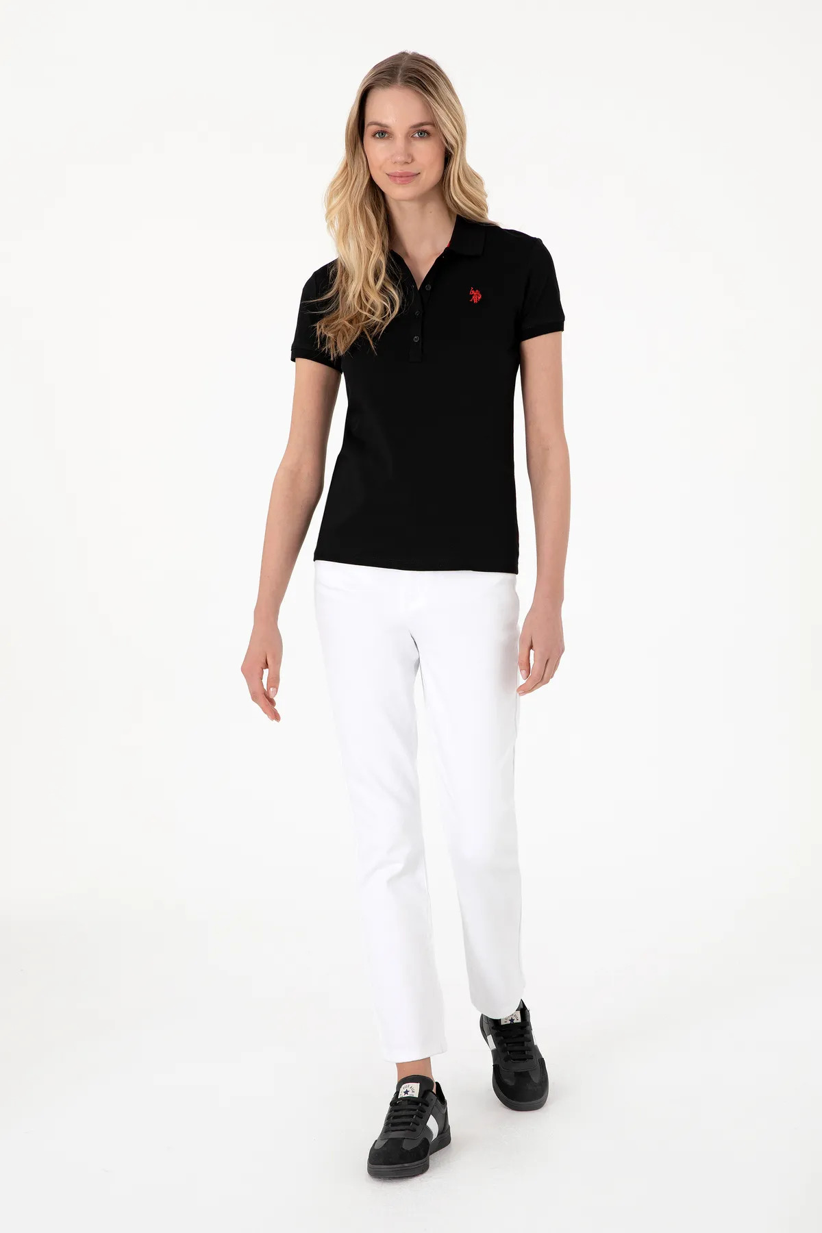 پولوشرت زنانه یقه پلو | یو اس پولو U.S. Polo Assn. GTP-IY24 DMLS TR - تصویر 3
