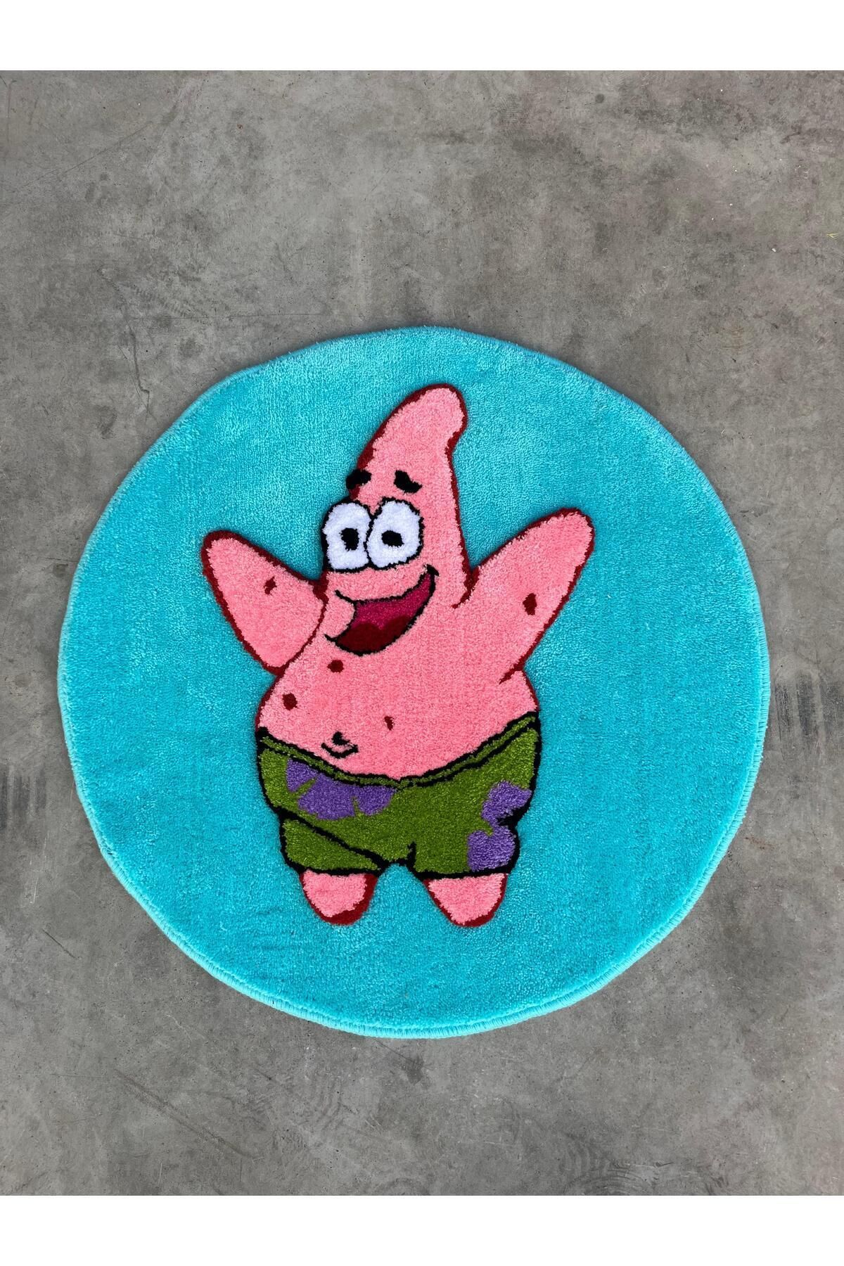 Rell Home El Yapımı Sunger Bob Patrick Tufting Halı