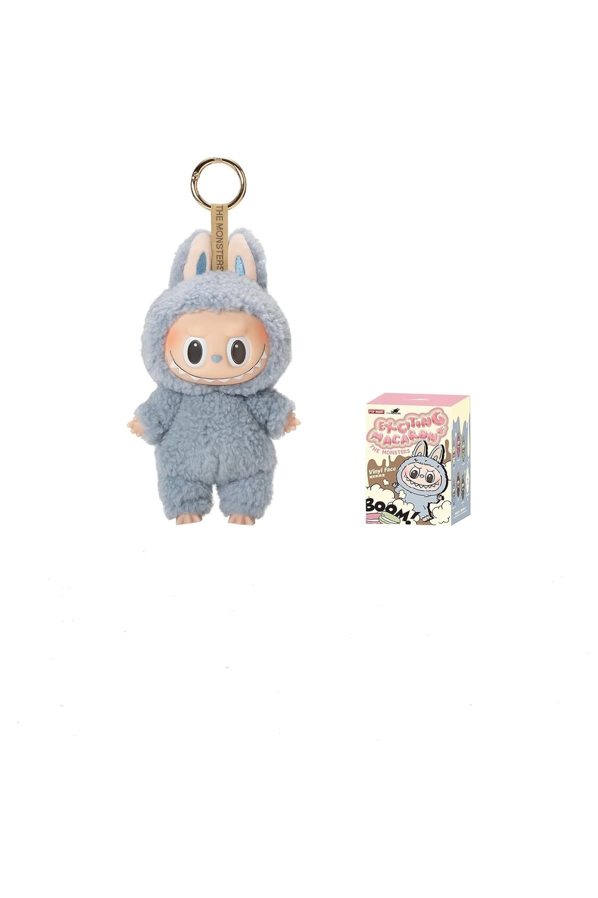 LABUBU-POP MART The Monsters - Tasty Macarons Vinyl Face Blind Box, Random Design Action 1