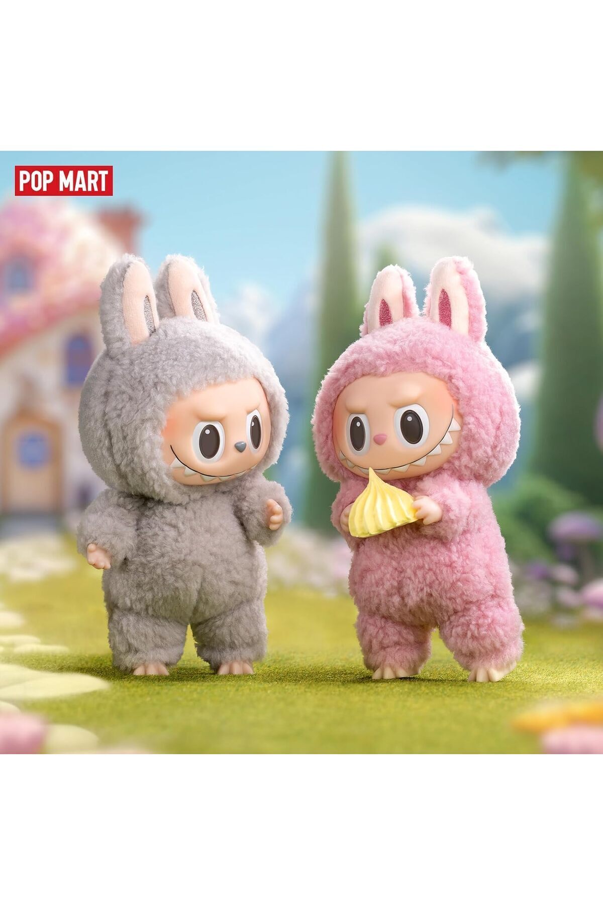 LABUBU-POP MART The Monsters - Tasty Macarons Vinyl Face Blind Box, Random Design Action 4