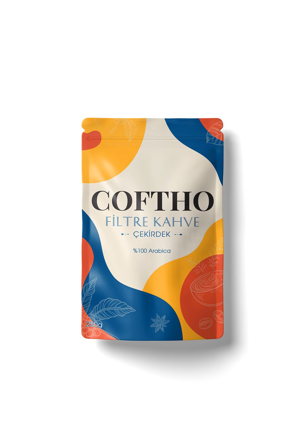 COFTHO Nitelikli Filtre Kahve %100 Arabica Single Origin (ÇEKİRDEK) 250 G.
