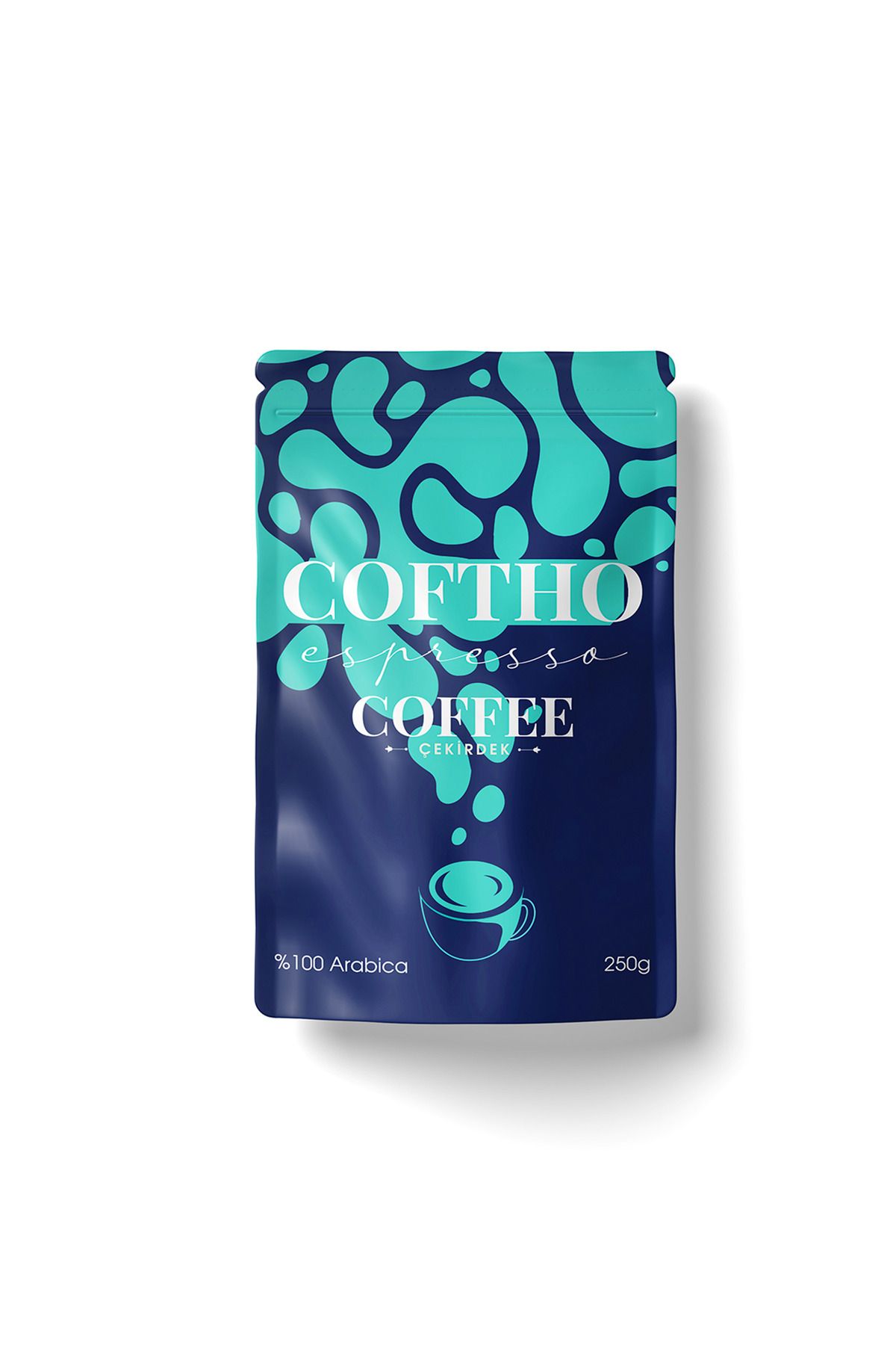 COFTHO Espresso Kahve %100 Arabica Single Origin (ÇEKİRDEK) 250 G.
