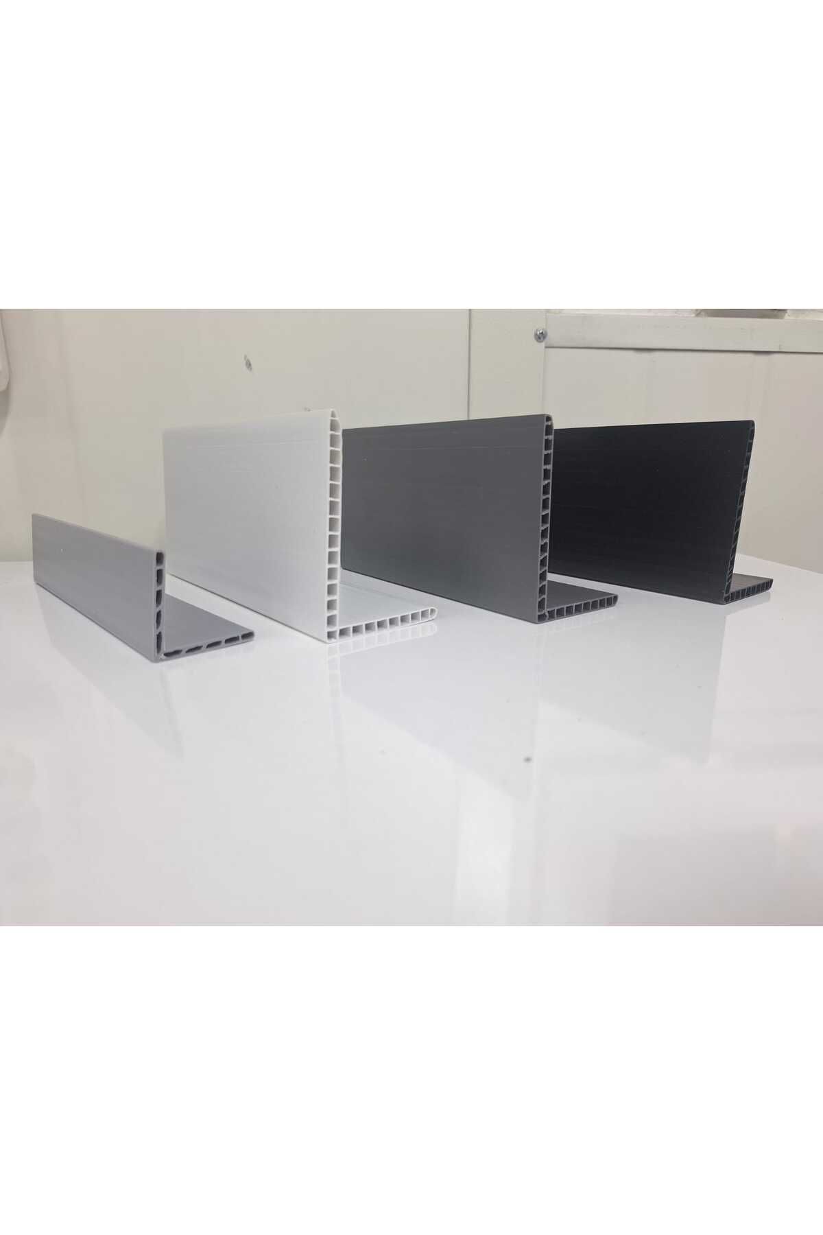 Terraplast Plastik Köşebent L Profil | 60 x 90 (mm) | Boy: 1 metre x 4 Adet | Çift Cidar- Yüksek Dayanım