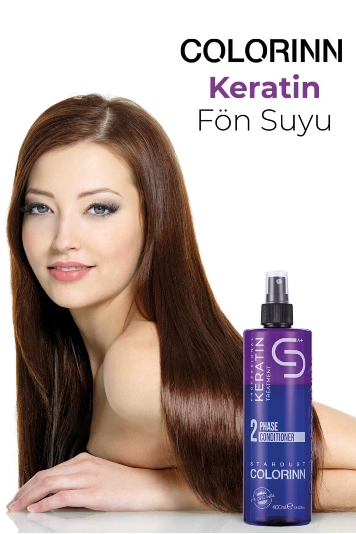 Colorinn Keratin Içerikli Çift Fazlı Fön Suyu 400 ml — 914 — تصویر 2 از 4