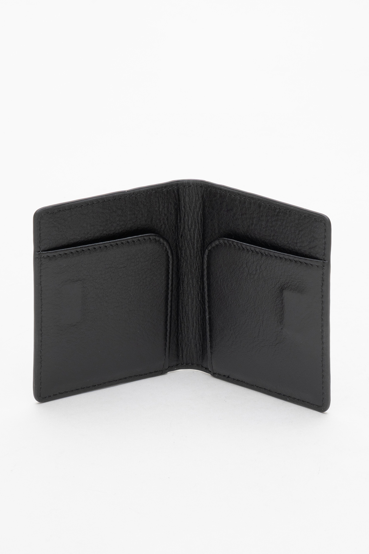 Grande-Gd 762 Real Leather Card Holder Black 3