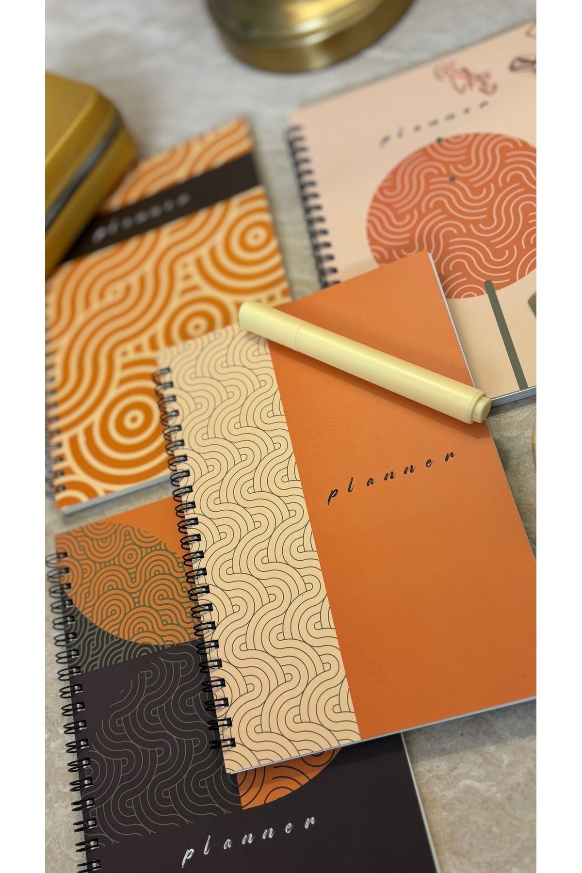 Apeirona-4-piece Checked School Notebook Set - A5 - 90 Pages 6