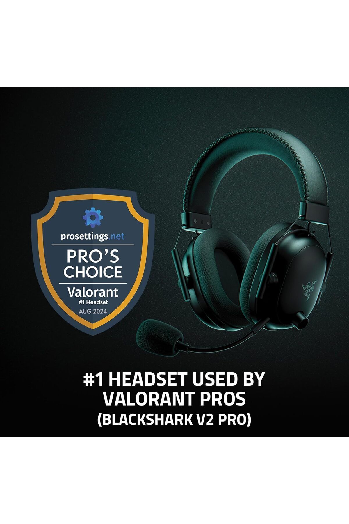 RAZER BlackShark V2 Pro Kablosuz Xbox Oyuncu Kulaklığı - Beyaz