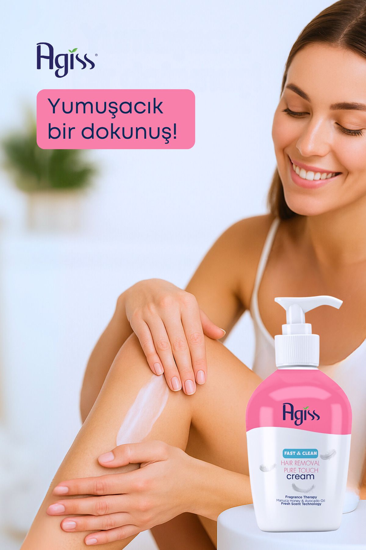 AGISS-PUMPED Hair Removal Cream - 250 ml 5