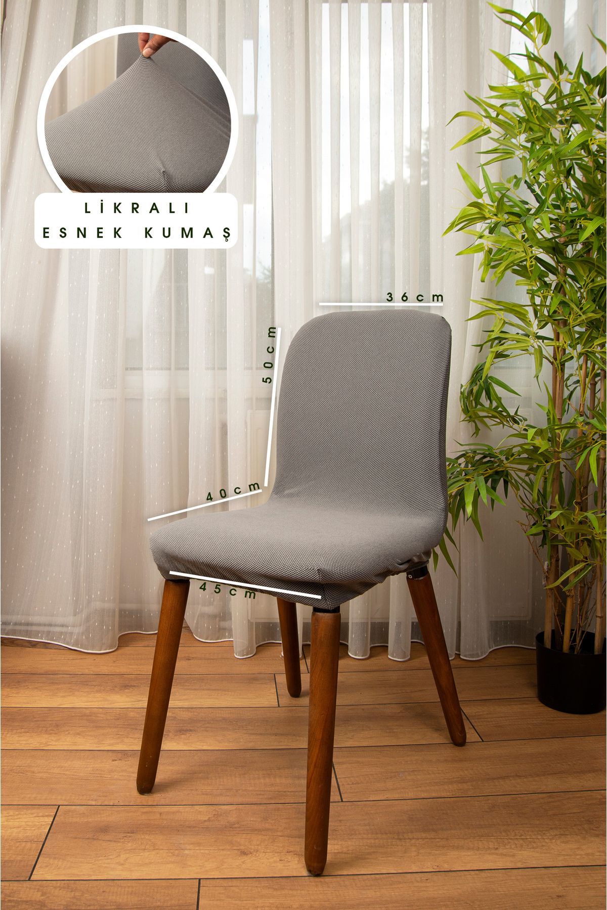Haton Home Lastikli Sandalye Kılıfı