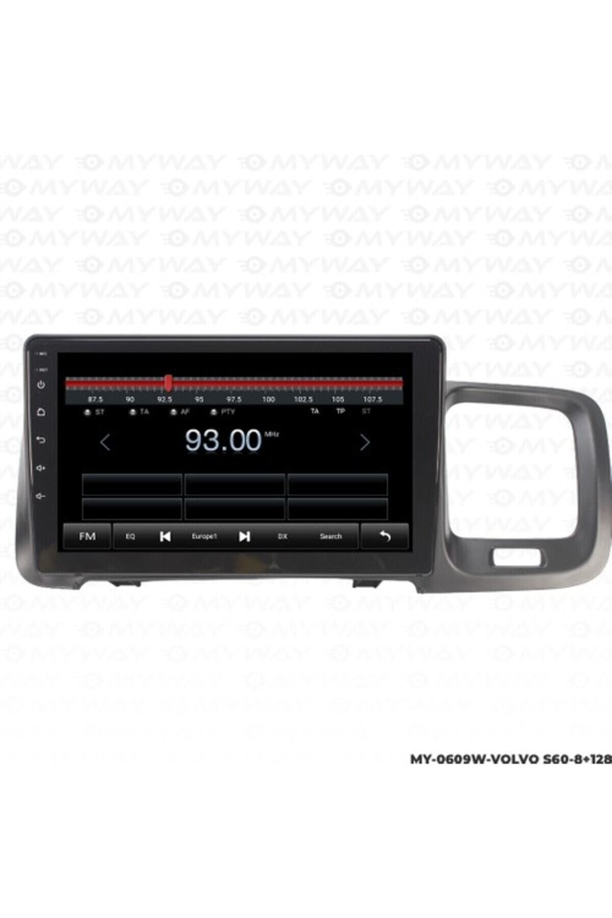 MYWAYY-Myway Volvo S60 Android Multimedia Carplay Navigation Display - 8gb RAM+128 GB HDD - Myway 5