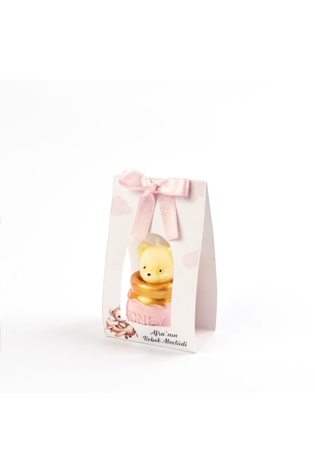 kuponaksesuar Mevlüt Doğum Günü Bebek Mevlidi Hediyeliği Mini Bal Küpü Mum 10 Adet fotoğrafı 4 (önizleme)